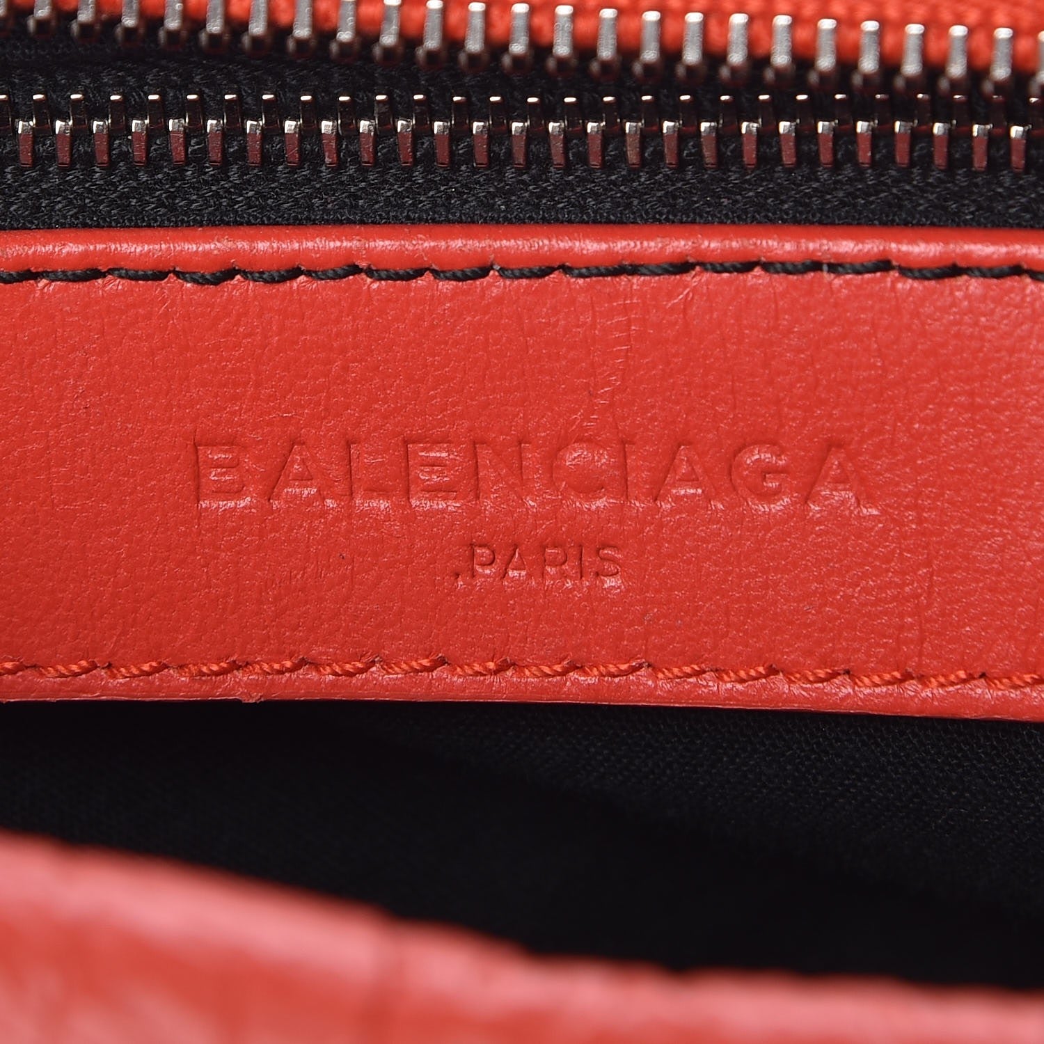 Balenciaga Matte Goatskin Rubber Covered Classic Hardware Mini Twiggy Rouge Coquelicot Rouge Braise 6 of 10