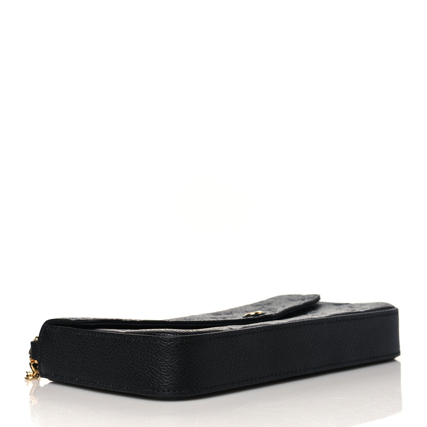 Louis Vuitton Empreinte Pochette Felicie Chain Wallet Black 5 of 10