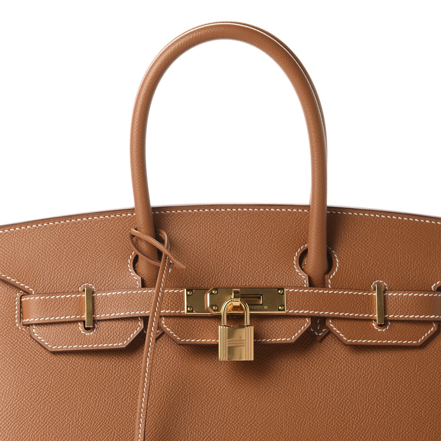 Madame Calfskin Birkin Sellier 30 Gold
