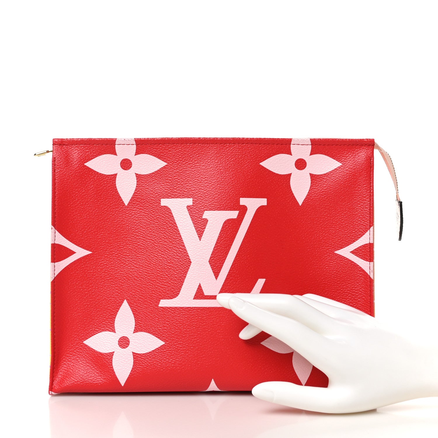 Louis Vuitton Monogram Giant Toiletry Pouch 26 Rouge 2 of 8