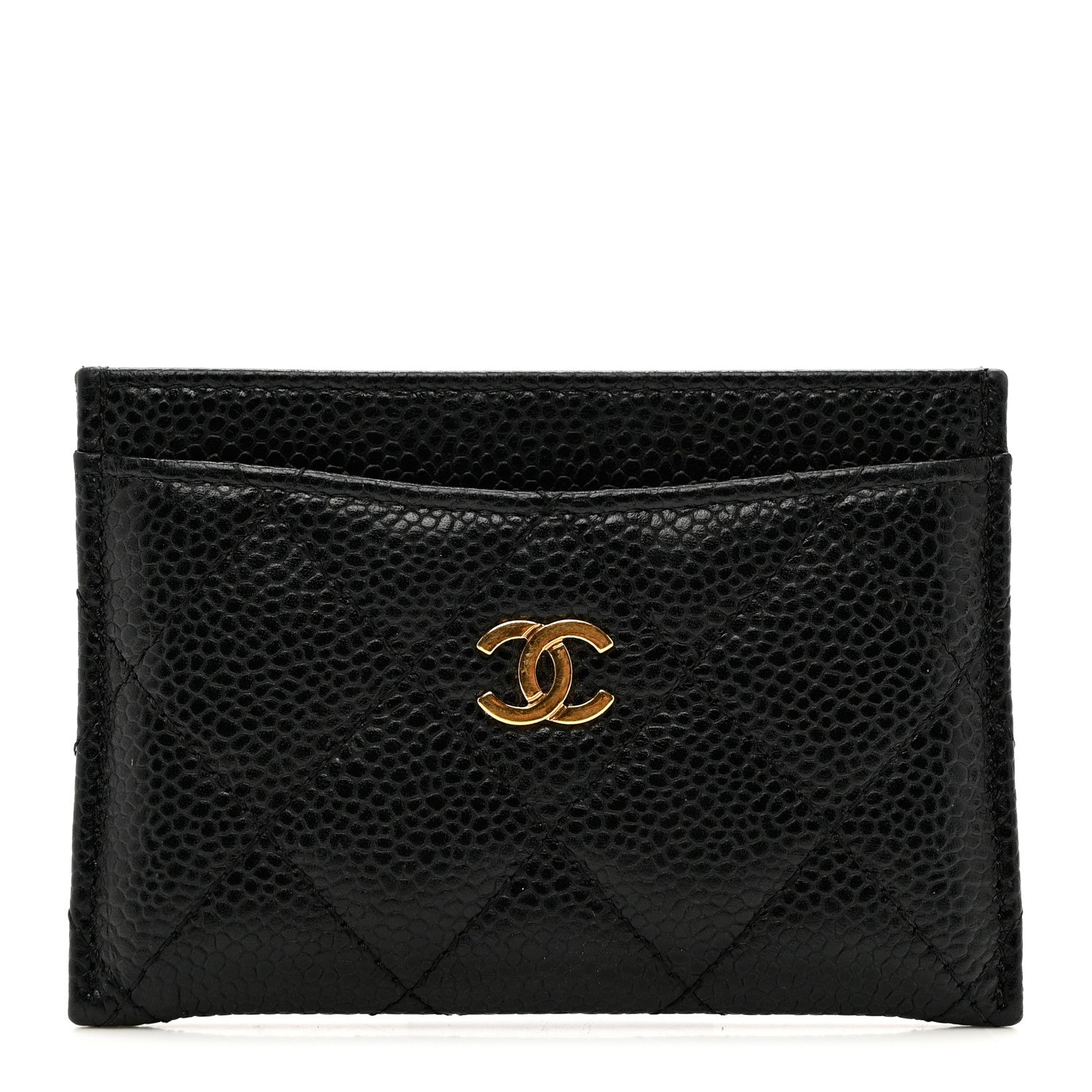 Chanel Caviar Quilted Card Holder Black 1 of 7