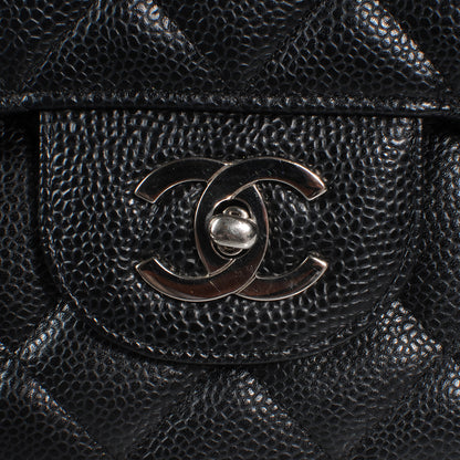 Chanel Caviar Jumbo Single Flap Black 5 of 9