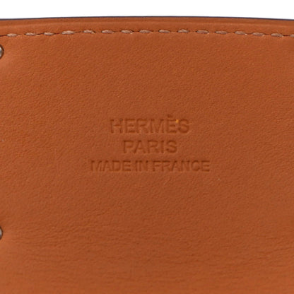 Hermes Epsom Kelly Dog Bracelet Rouge Casaque 4 of 4