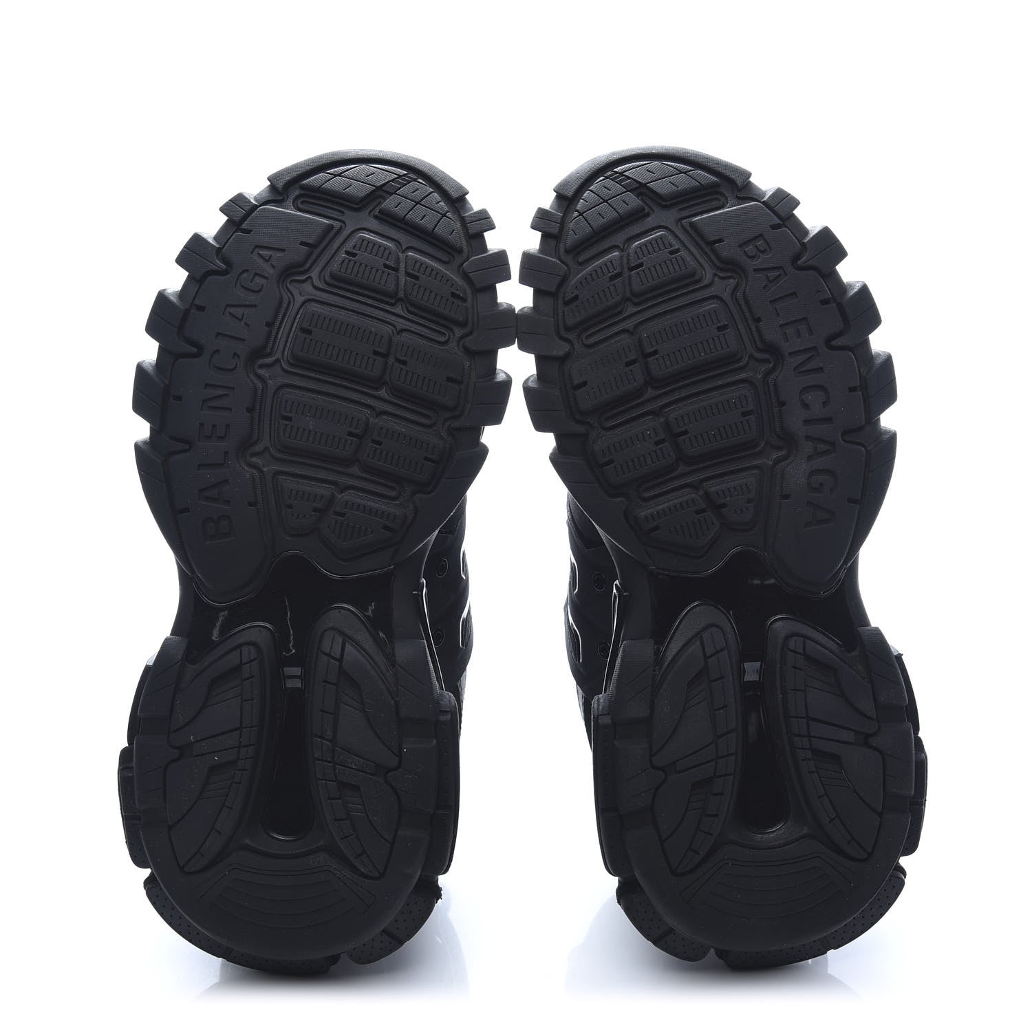 Balenciaga Mesh Nylon Womens Track Sneakers 39 Black 6 of 8
