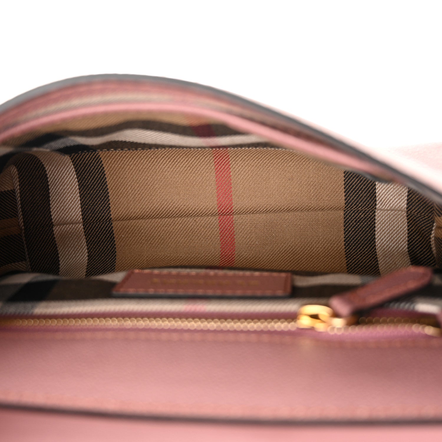 Burberry Soft Grain Calfskin Small Medley Crossbody Dusty Pink 5 of 11