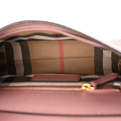 Burberry Soft Grain Calfskin Small Medley Crossbody Dusty Pink 5 of 11