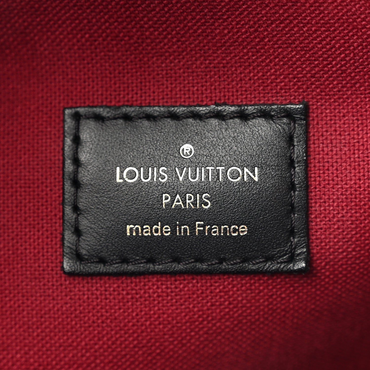 Louis Vuitton Monogram Montsouris PM Black 6 of 10