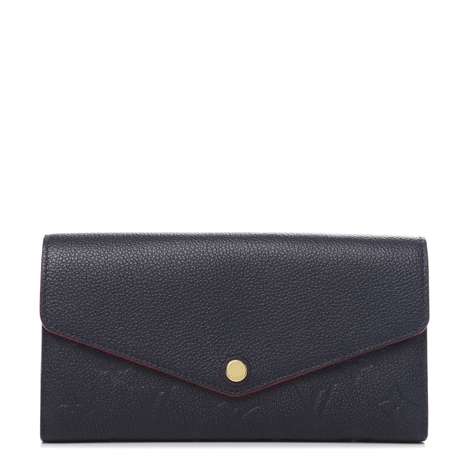 Louis Vuitton Empreinte Sarah Wallet NM Marine Rouge 1 of 6