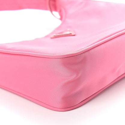 Prada Tessuto Nylon Mini Re-Edition 2000 Bag Begonia 7 of 8