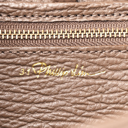 3.1 Phillip Lim Textured Calfskin Mini Pashli Satchel Taupe 6 of 10