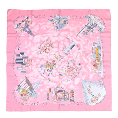 Hermes Silk Les Triples Scarf 90 2 of 12