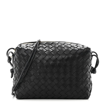 Bottega Veneta Nappa Intrecciato Medium Loop Camera Bag Black 1 of 11