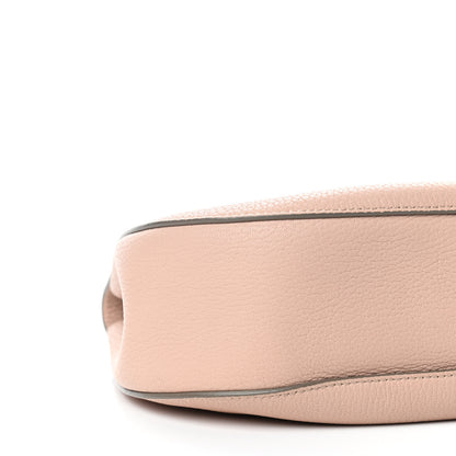Chloe Grained Lambskin Drew Shoulder Bag Cement Pink 7 of 9