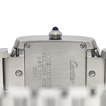 Cartier Stainless Steel 20mm Tank Francaise Quartz Watch 4 of 4