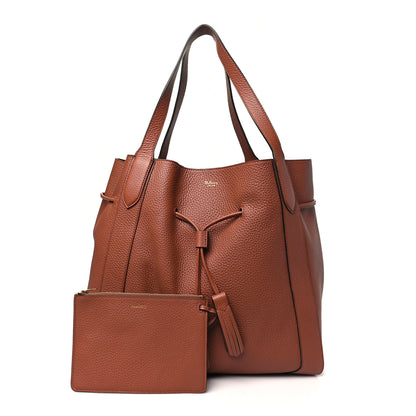 Mulberry Heavy Grain Calfskin Millie Tote Chestnut 1 of 10