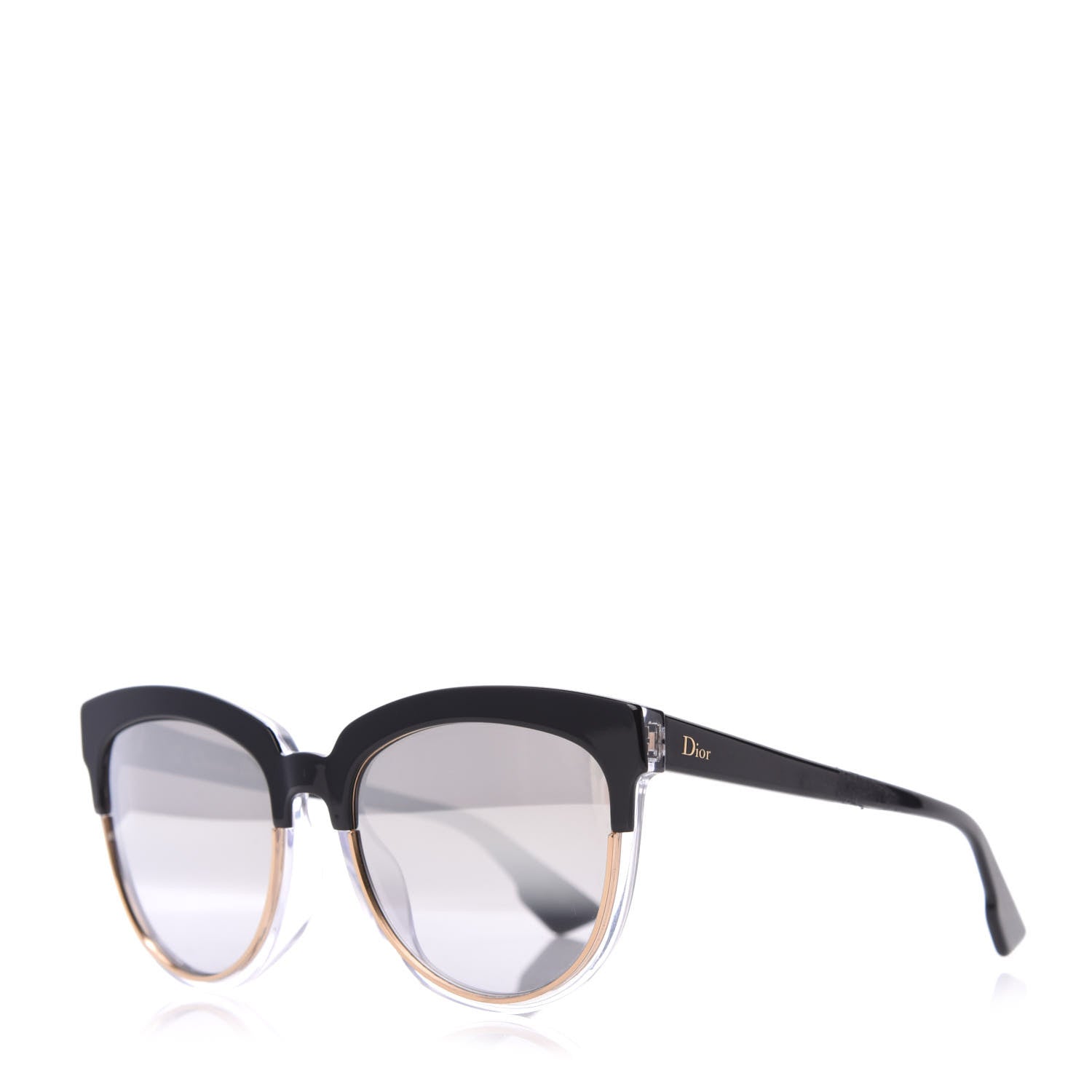 Christian Dior Sight 1 Sunglasses Black 1 of 8