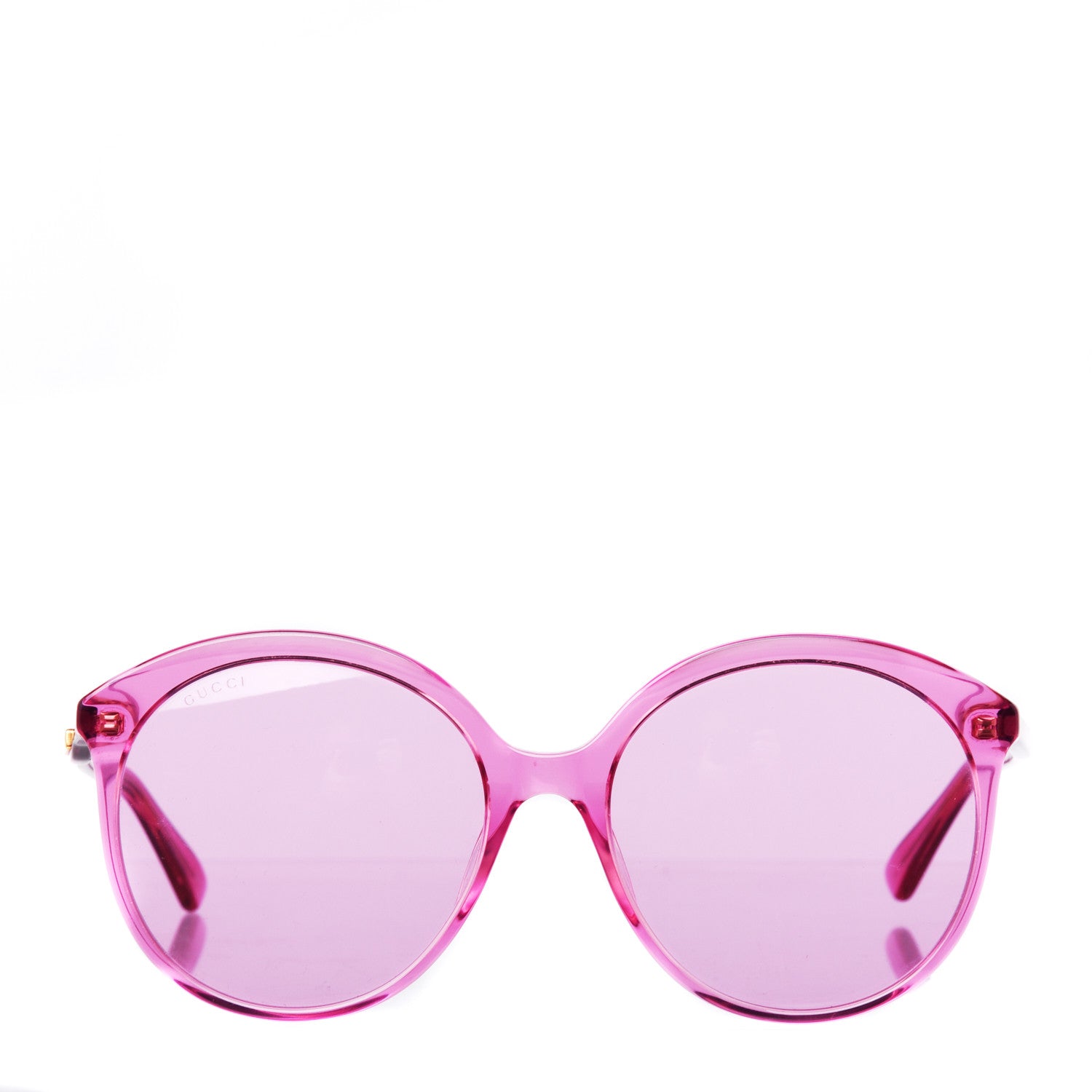 Gucci Acetate GG Sunglasses GG0257S Pink 2 of 8