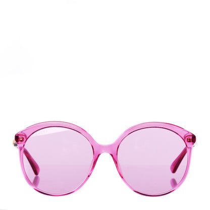Gucci Acetate GG Sunglasses GG0257S Pink 2 of 8