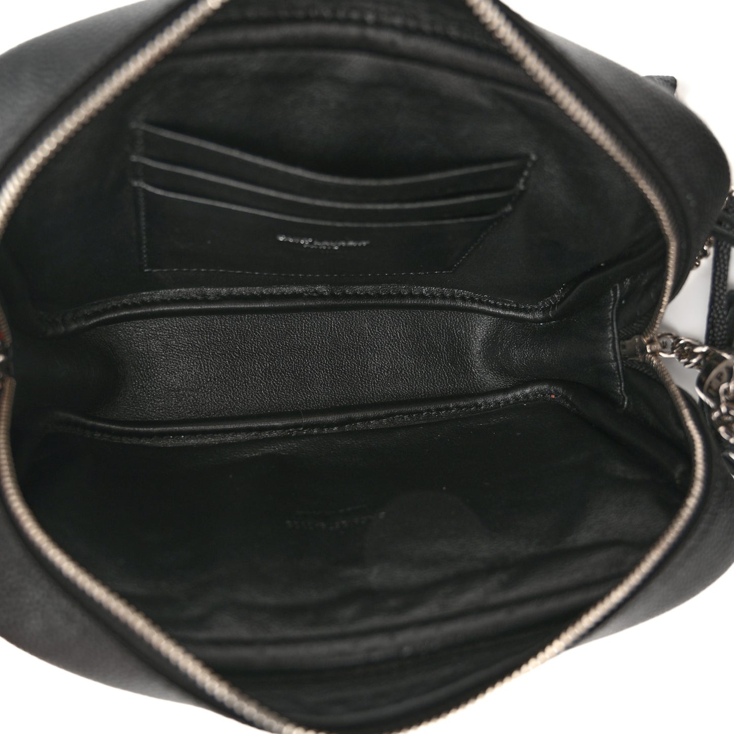 Grain De Poudre Matelasse Monogram Mini Lou Camera Bag Black