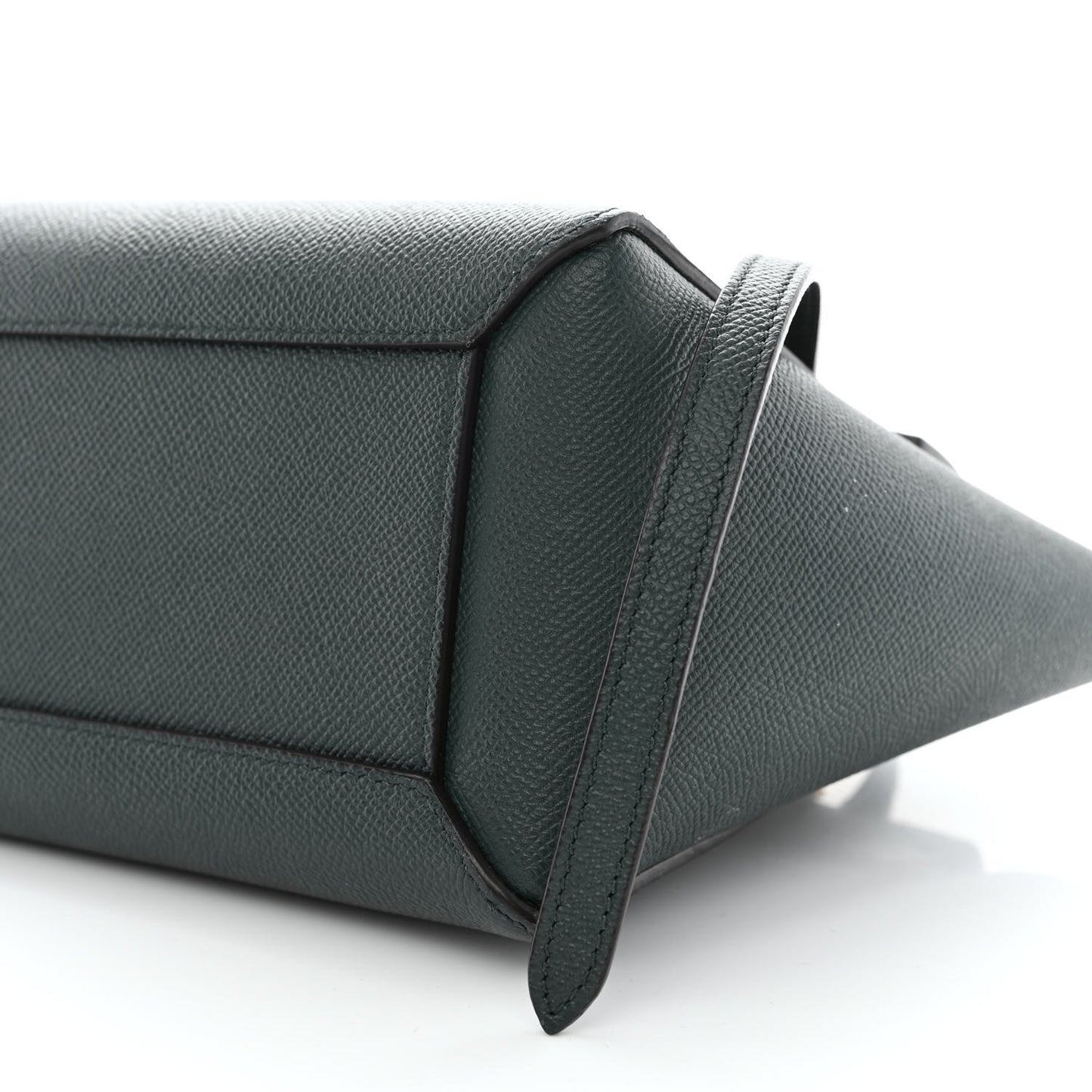 Grained Calfskin Pico Belt Bag Amazone