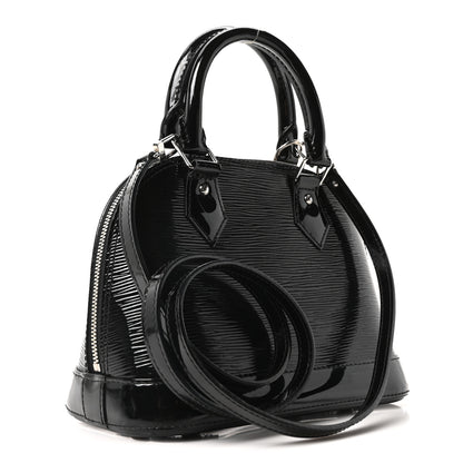 Louis Vuitton Epi Electric Alma BB Black 3 of 9