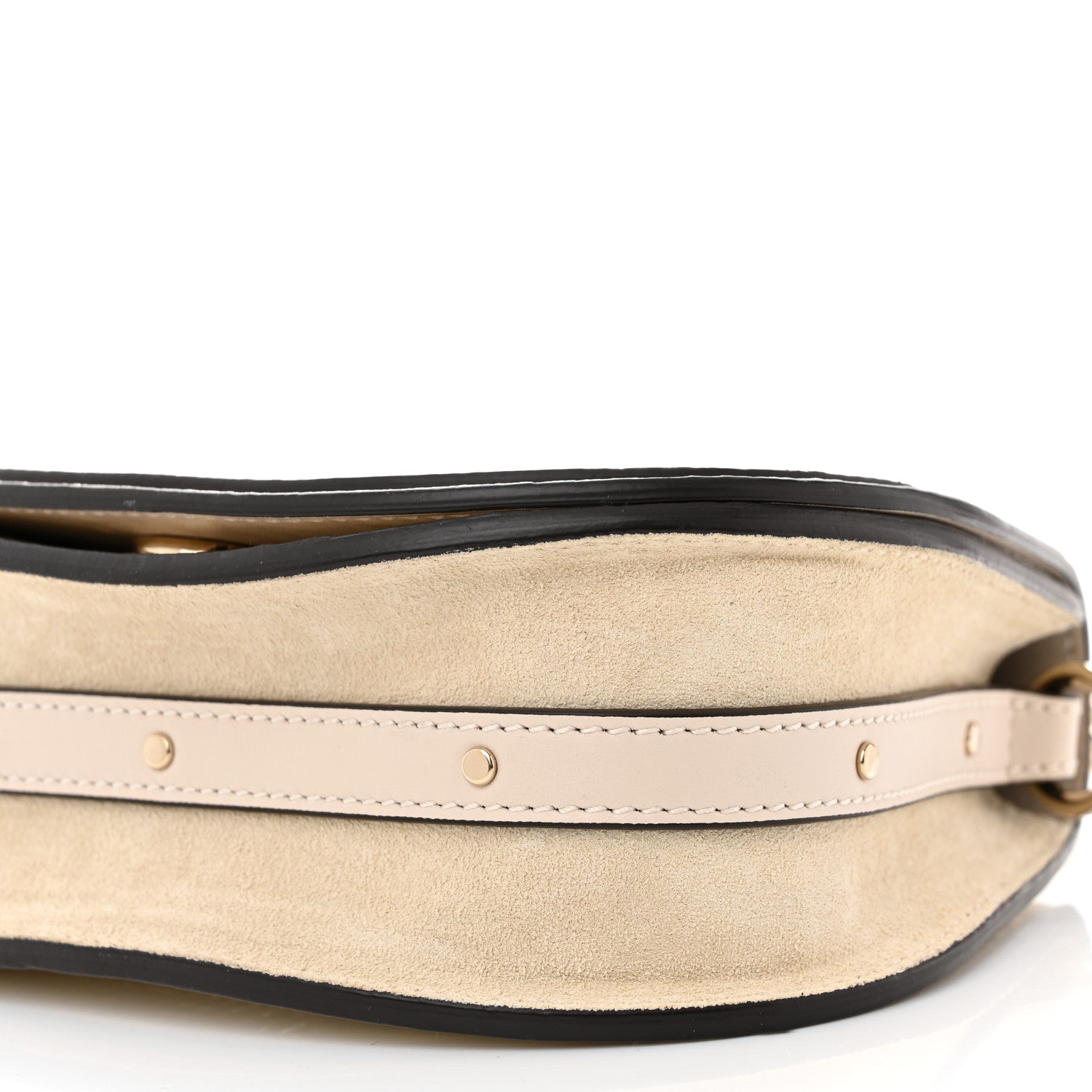 Chloe Metallic Calfskin Small Nile Bracelet Bag Gold 10 of 10