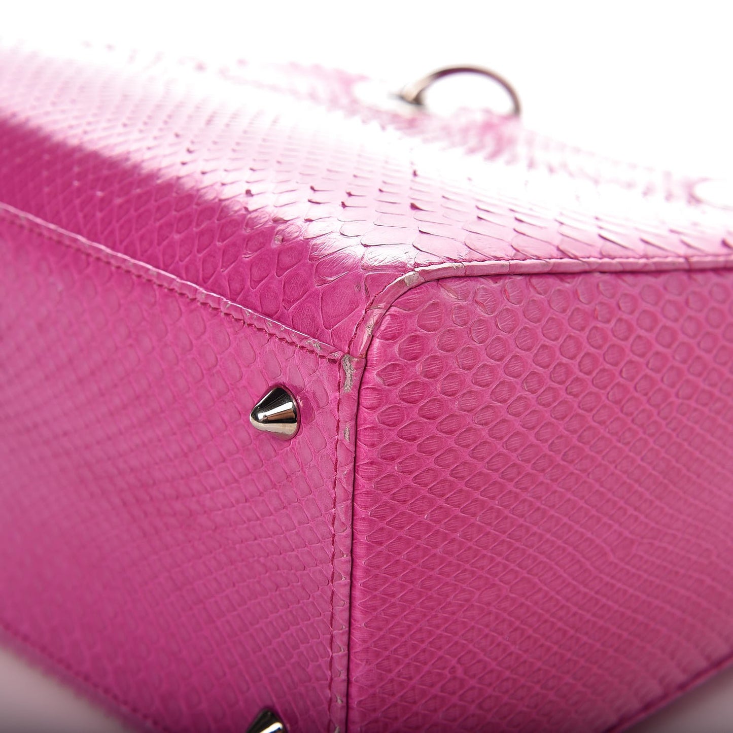 Python Medium Lady Dior Pink
