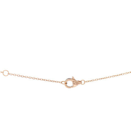 Cartier 18K Pink Gold Diamond Black Onyx XS Amulette de Cartier Pendant Necklace 4 of 5
