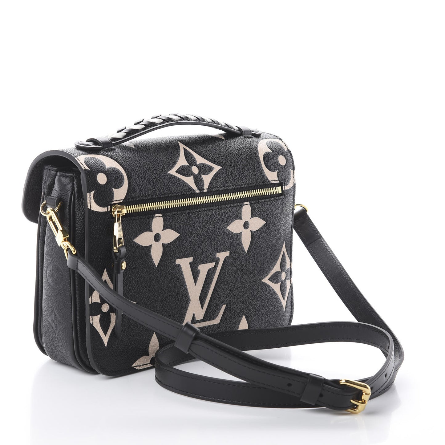 Empreinte Monogram Giant Crafty Pochette Metis Black Creme