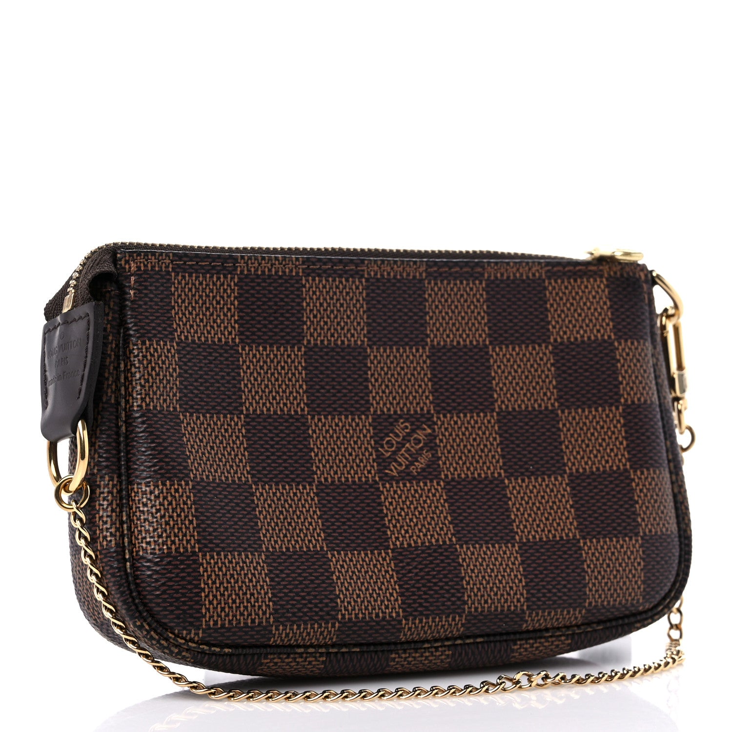 Louis Vuitton Damier Ebene Mini Pochette Accessories 4 of 12