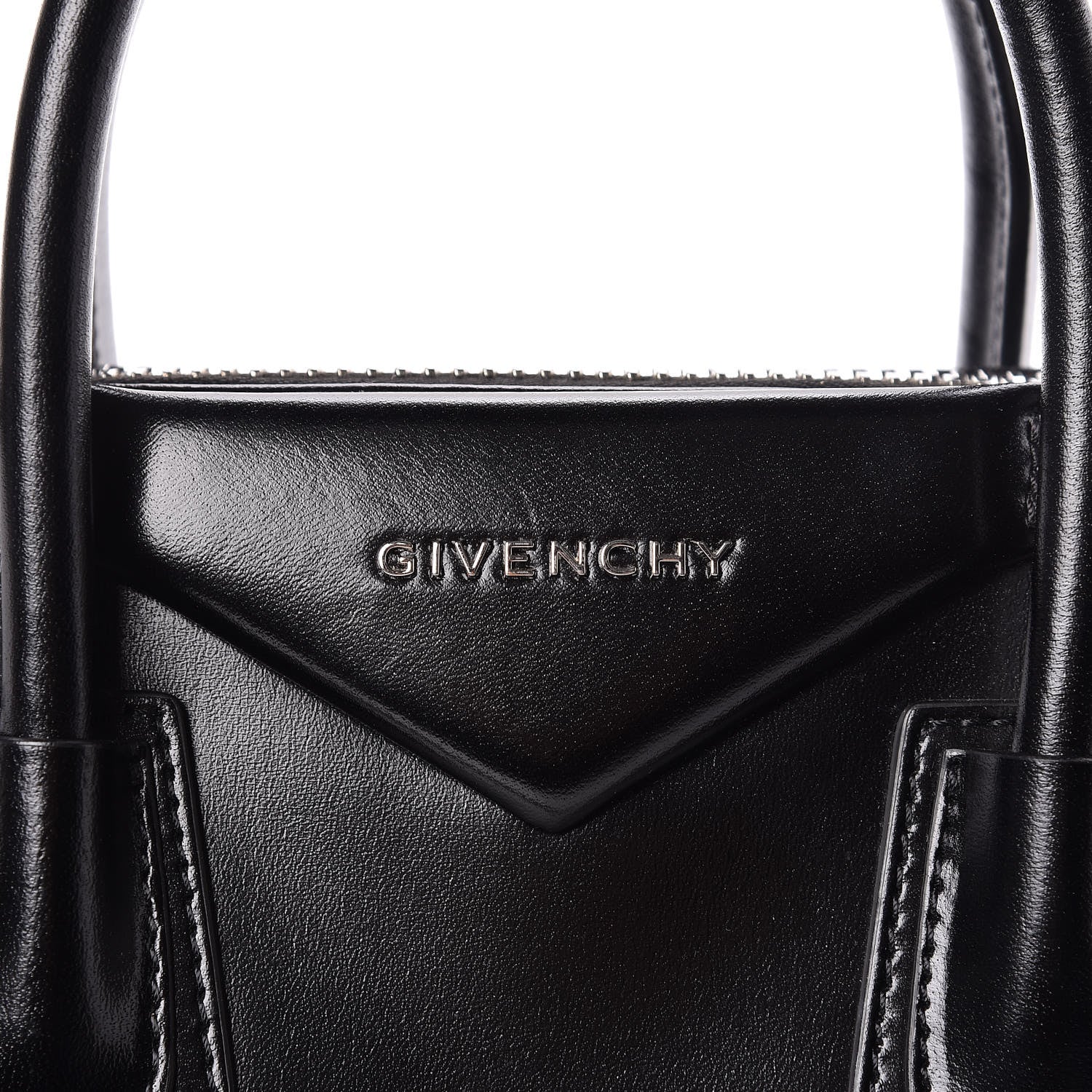 Givenchy Shiny Lord Calfskin Small Antigona Black 4 of 12
