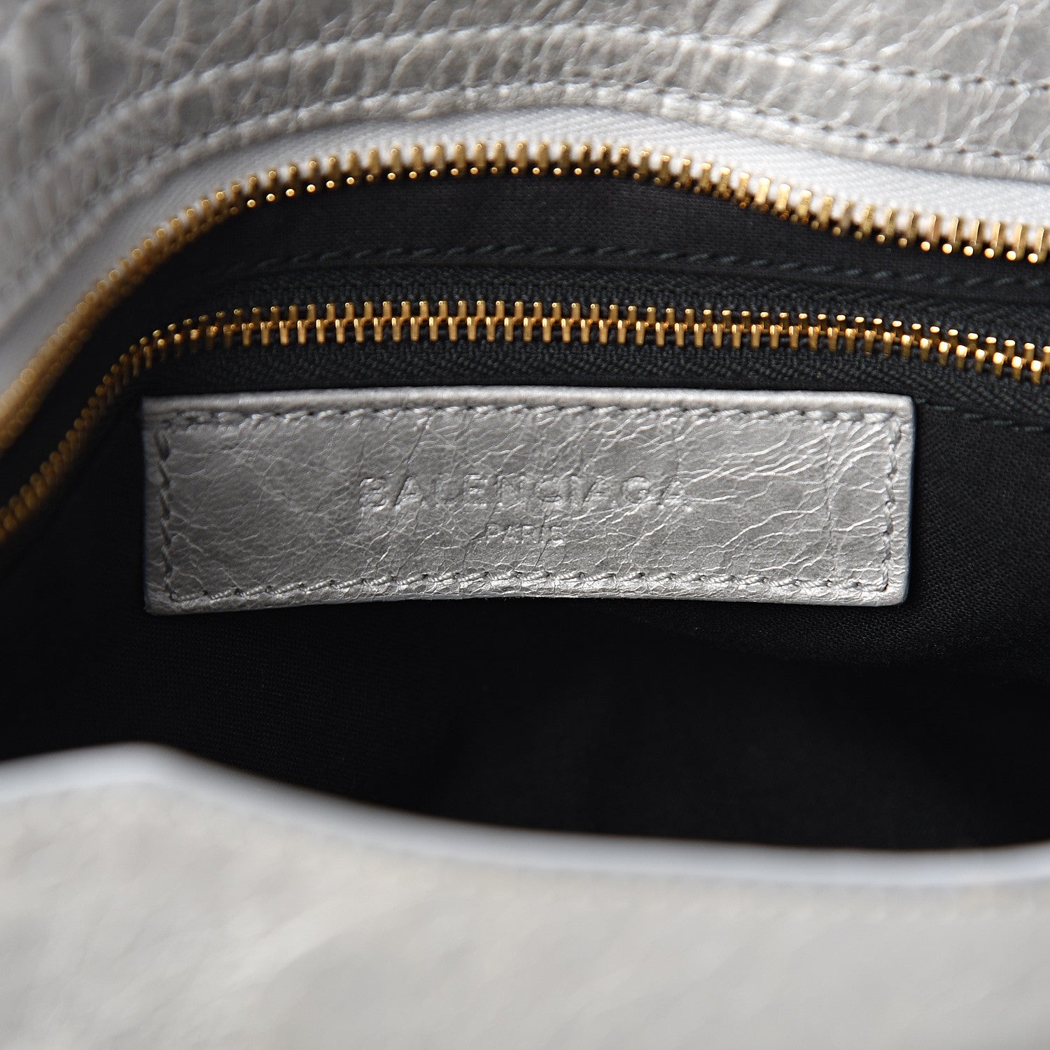Balenciaga Agneau Giant 12 Gold Hardware City Gris Aluminum 5 of 9