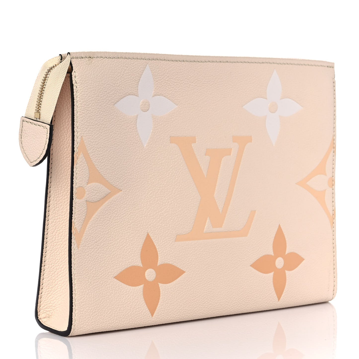 Empreinte Monogram Giant By The Pool Toiletry Pouch 26 Cream Saffron
