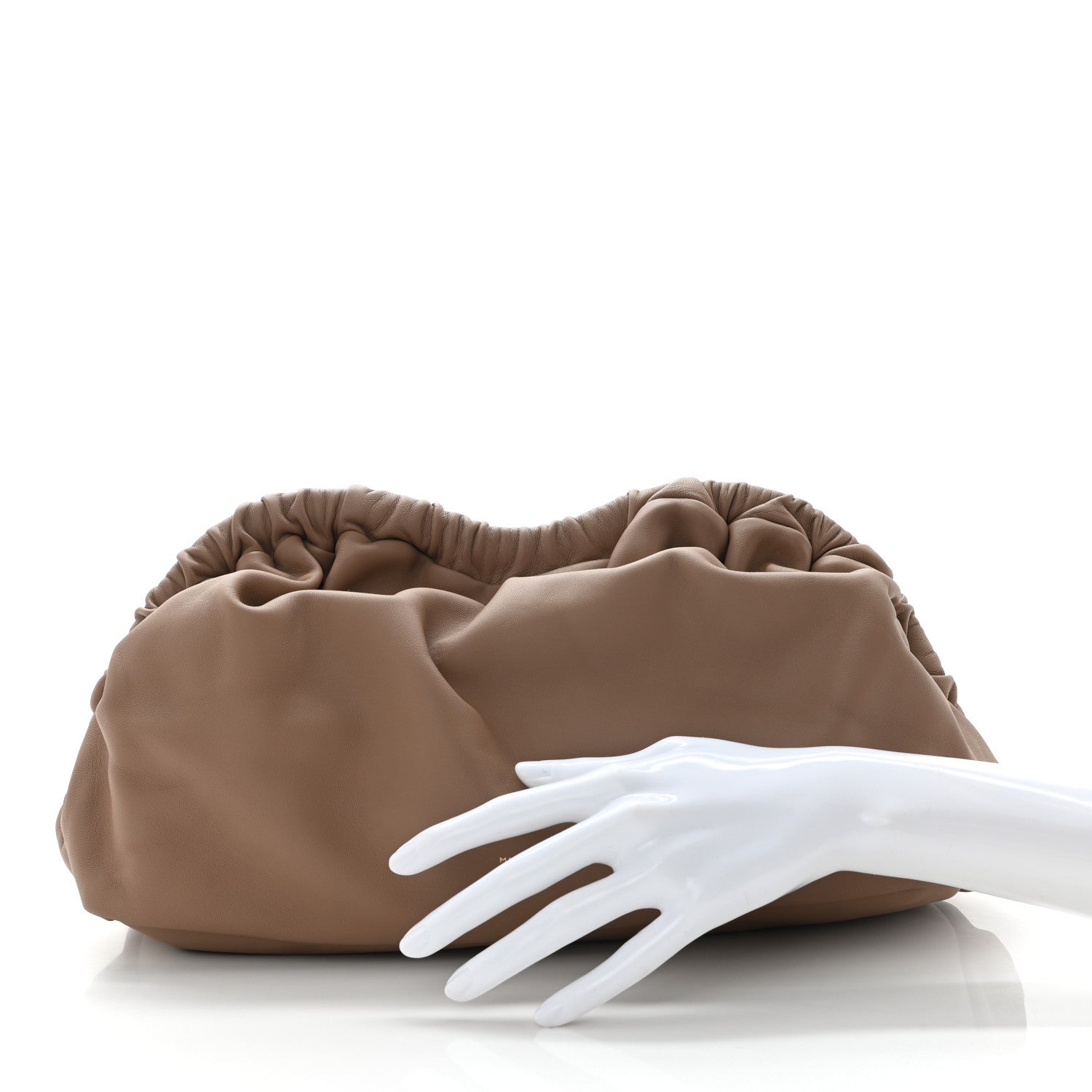 Mansur Gavriel Lambskin Cloud Clutch Biscotto 2 of 9