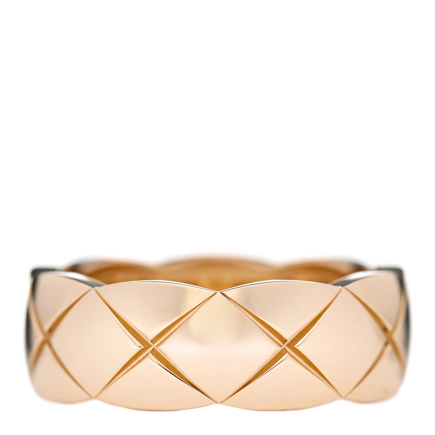 Chanel 18K Yellow Gold Small Coco Crush Ring 51 5.75 1 of 6