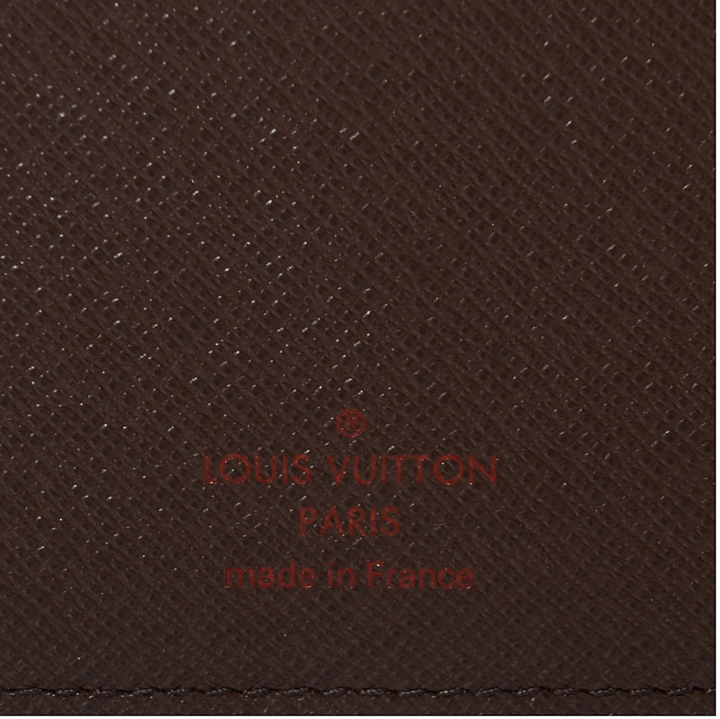 Damier Ebene Medium Ring Agenda Cover