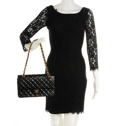 Chanel Lambskin Small Double Flap Black 2 of 8