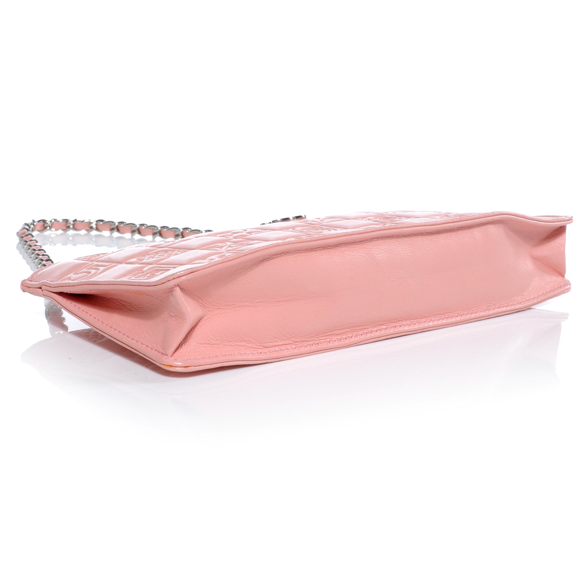 Chanel Lambskin Precious Symbols Pochette Pink 4 of 8