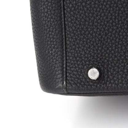 Hermes Taurillon Clemence Lindy 30 Black 10 of 13