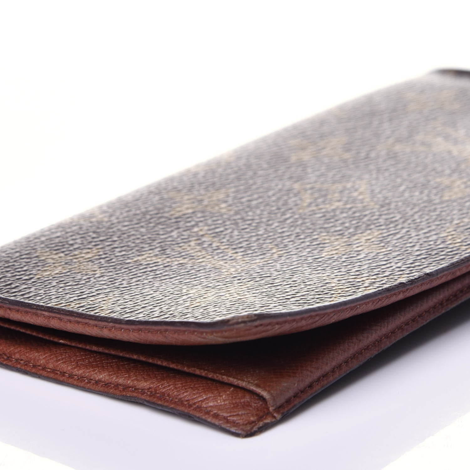 Louis Vuitton Monogram Simple Checkbook Holder Wallet Cover 7 of 11