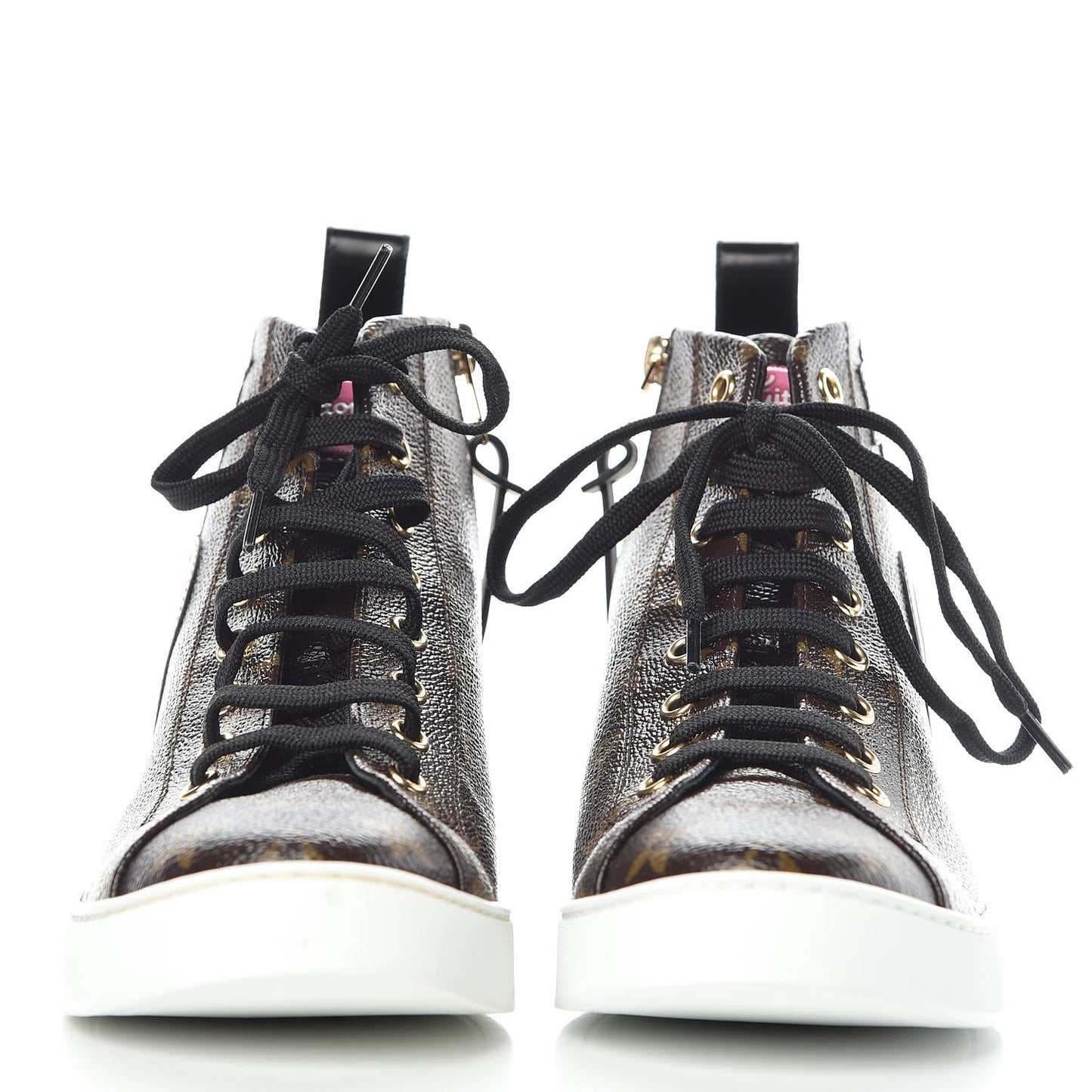 Calfskin Monogram World Tour Sneaker Boot 36