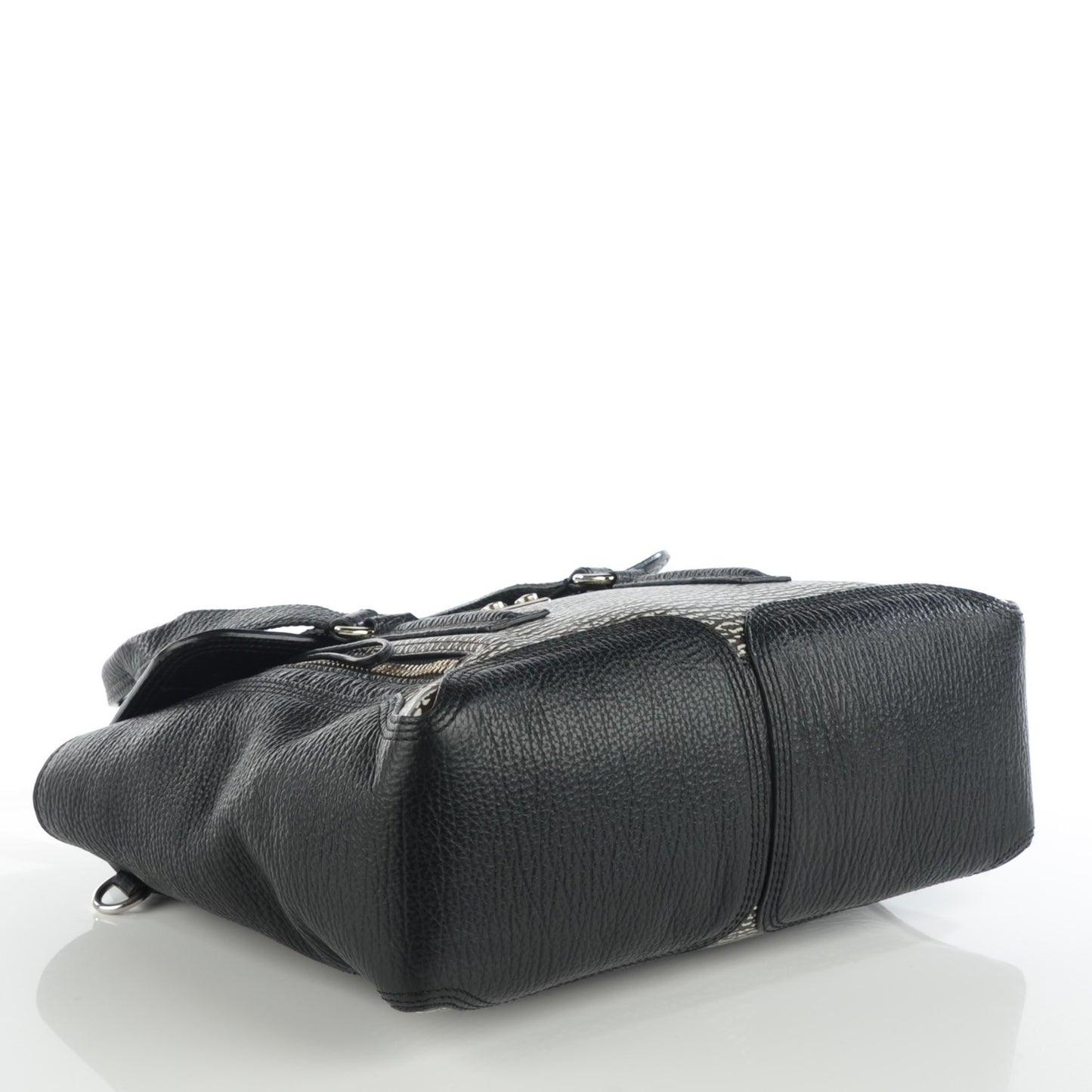 3.1 Calfskin Embossed Medium Pashli Satchel Black White