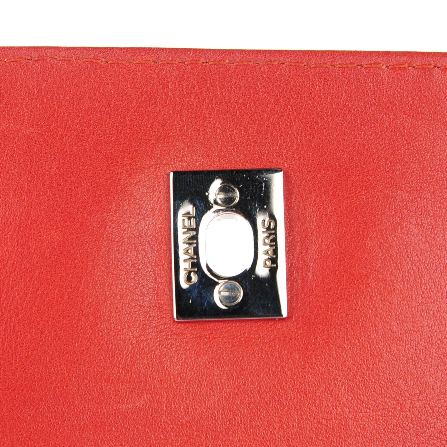 Calfskin Quilted In The Business Flap Red