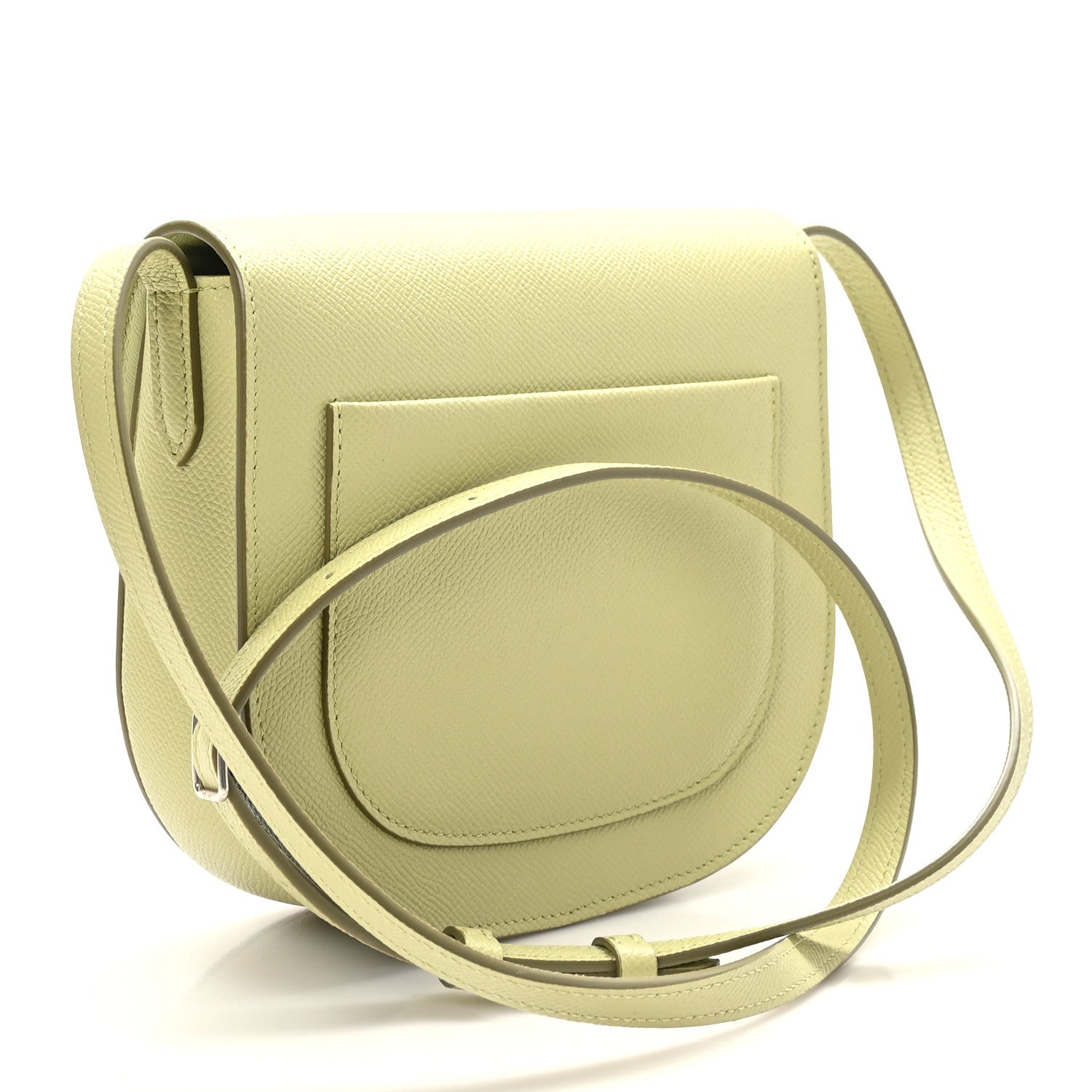 Celine Baby Grained Calfskin Small Trotteur Sage 3 of 8
