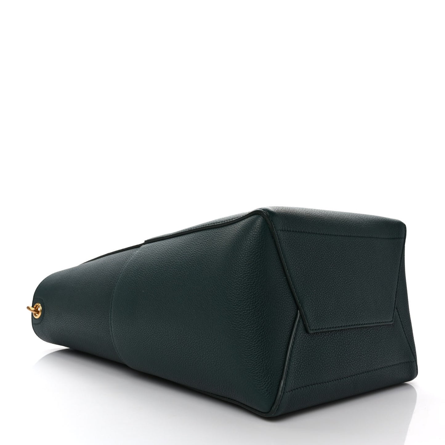 Soft Grained Calfskin Sangle Bucket Bag Amazone