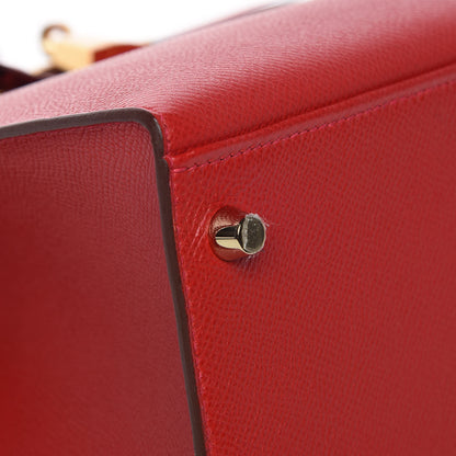 Hermes Epsom Kelly Sellier 32 Rouge Casaque 8 of 39