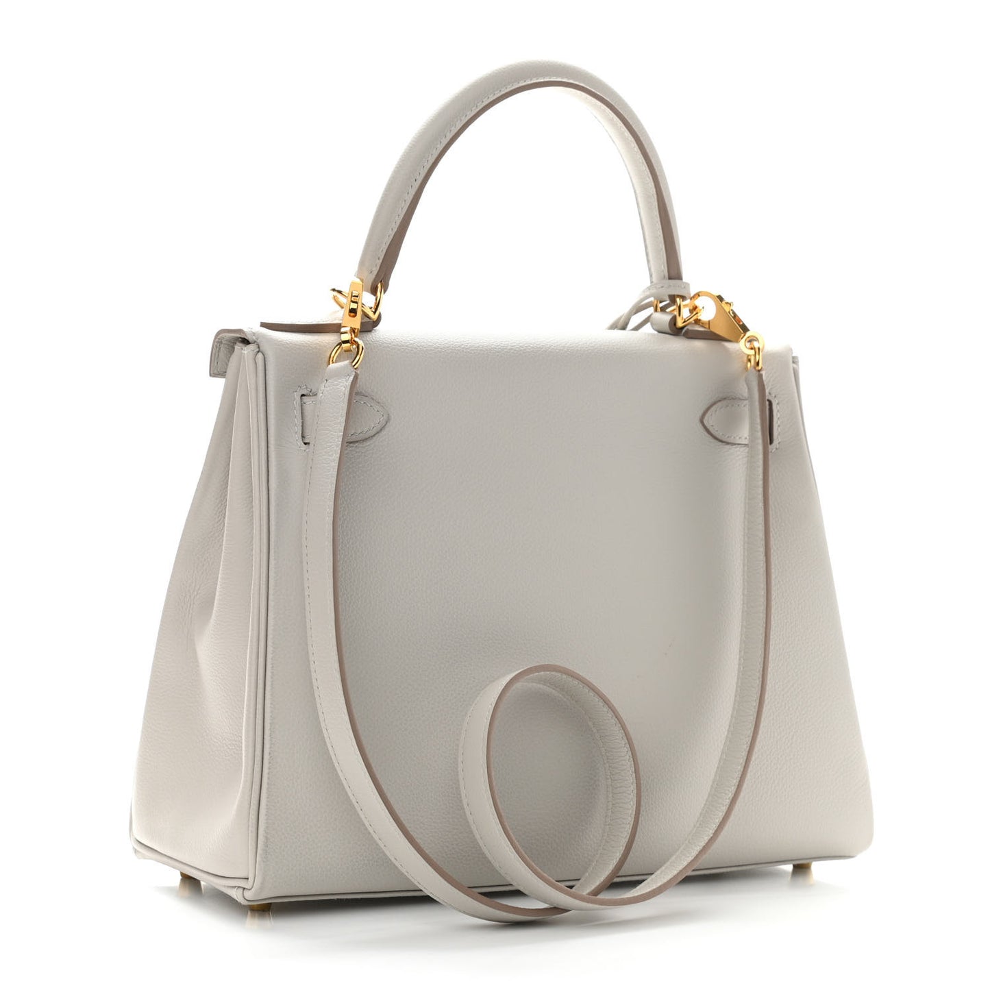 Evercolor Kelly Retourne 28 Gris Perle