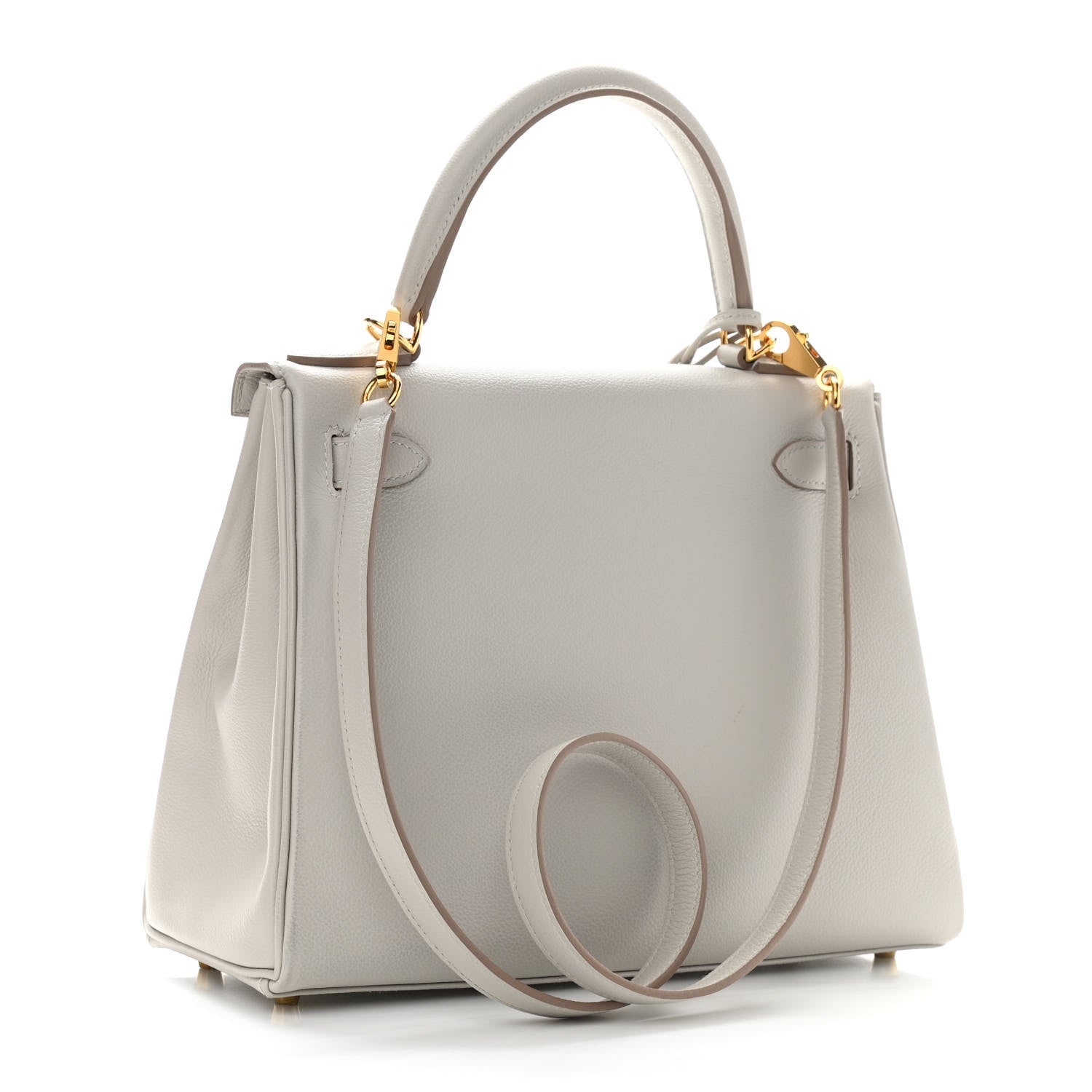 Hermes Evercolor Kelly Retourne 28 Gris Perle 2 of 10