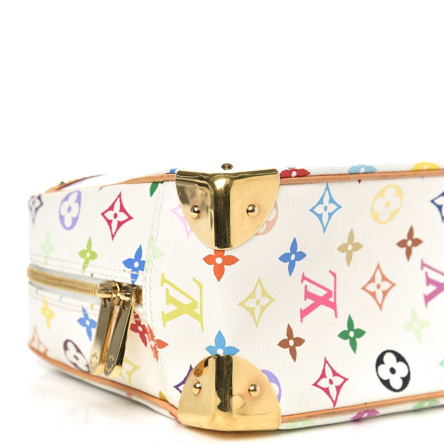 Monogram Multicolor Trouville White