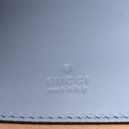 Gucci Calfskin Matelasse Mini GG Marmont 2.0 Bucket Bag Porcelain Light Blue 6 of 10